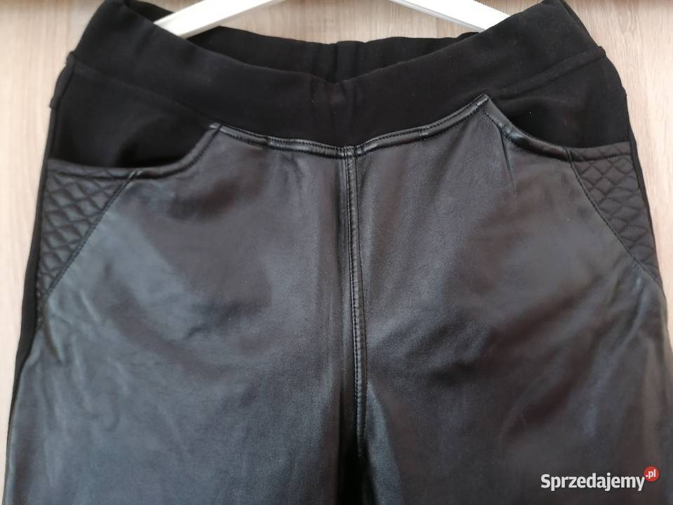 Leginsy ocieplane z metaliczną powłoką z jednej Łódź sprzedam