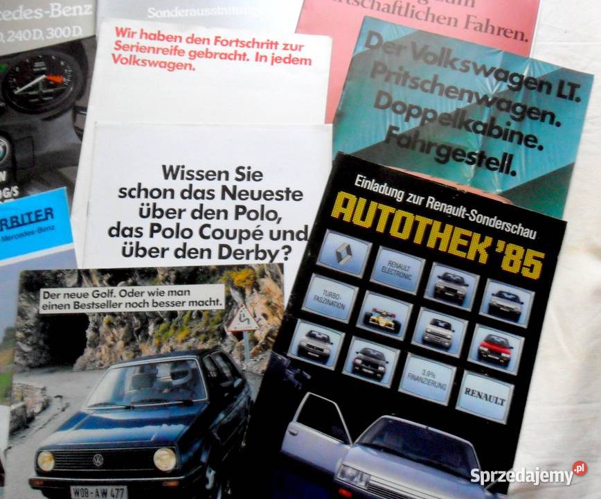 Broszury Prospekty Katalogi reklamowe aut Pozostałe lubelskie Biała Podlaska