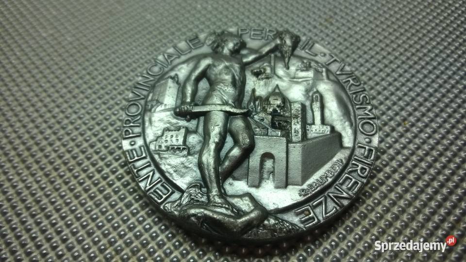 MEDAL Rada Turystyczna Florencji Numizmatyka Warszawa