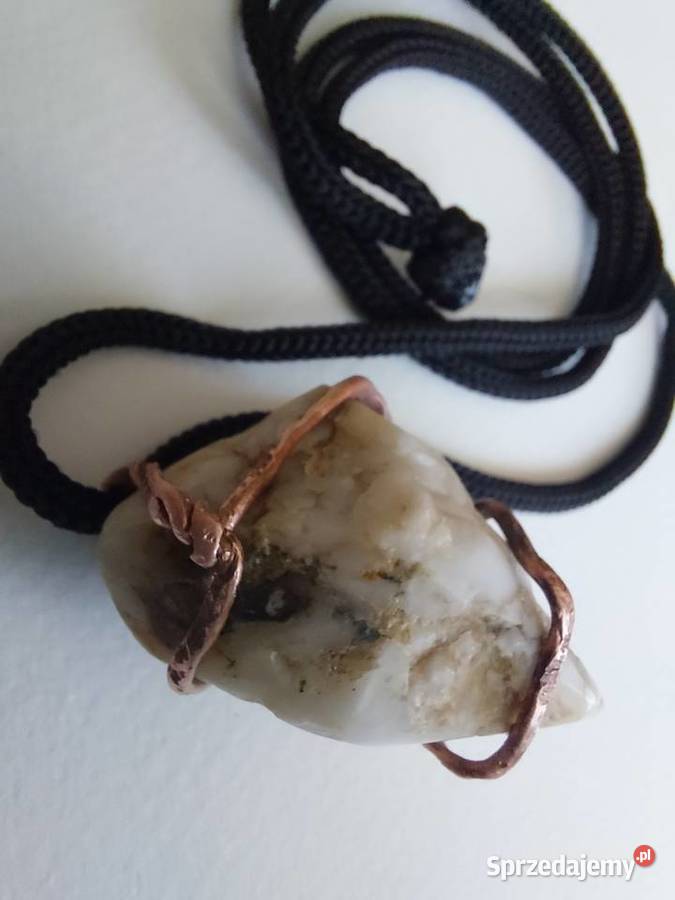 Wisior w klatce z miedzi Zegarki i Biżuteria Węgorzyno