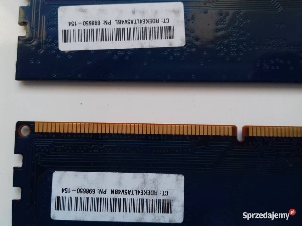 Kingston DDR3 2x4GB PC3L 12800U 1600Mhz CL11 DDR3 kujawsko-pomorskie Bydgoszcz sprzedam