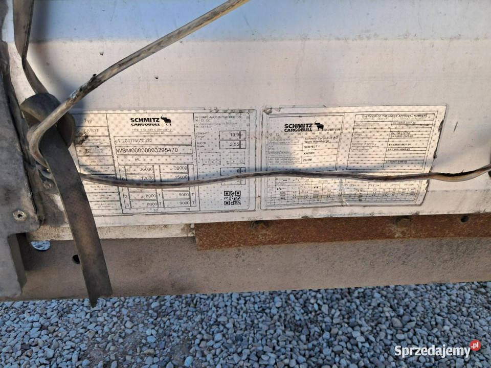 firana Schmitz scbs3t pełny VAT Komorniki