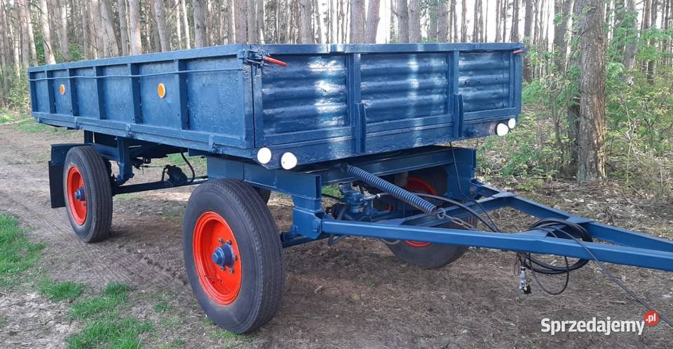 Przyczepa rolnicza Autosan b46 sztywna 45 tony Przyczepy rolnicze łódzkie Złoczew sprzedam