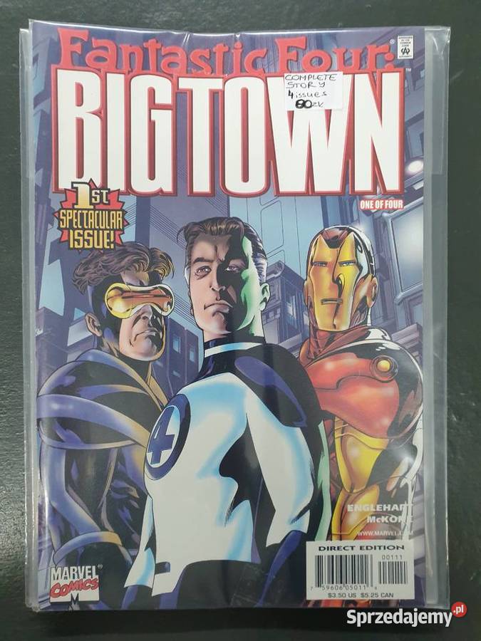 Fantastic Four Big Town miniseria 4 komiksy
