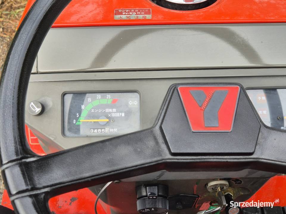 Traktorek traktor YANMAR Ke4D 14 44 Małuszyn