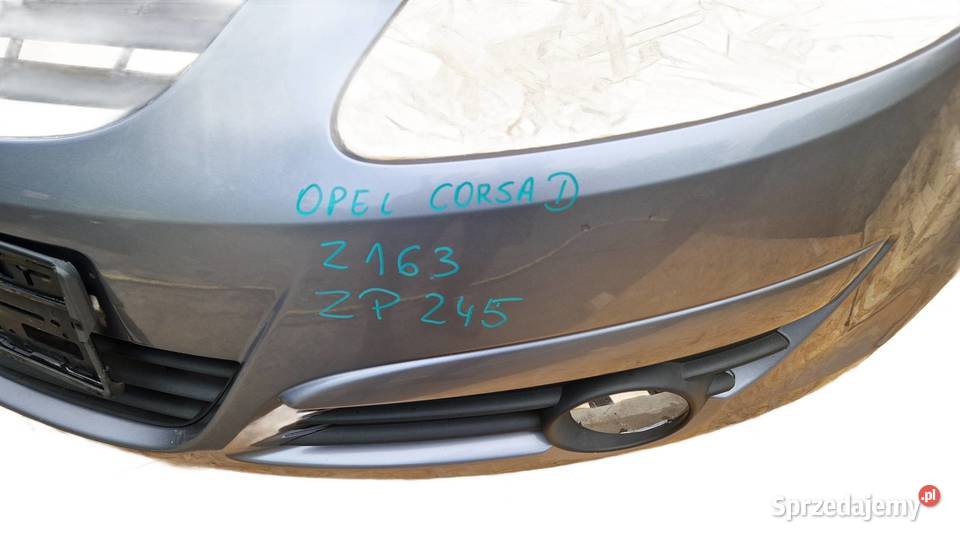 OPEL CORSA D Z164 ZDERZAK PRZÓD PRZEDNI HALOGEN