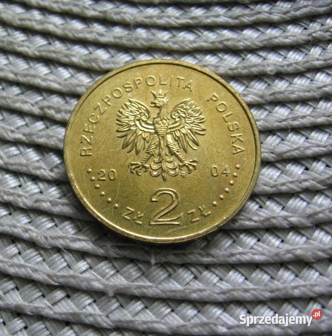 Polska 2 GN 2004r Dzieje Złotego Ładna Numizmatyka Kalisz