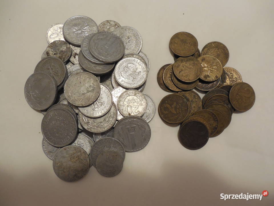 13 bez znaku mennicy PRL Stare monety 20 10 5 1 Krotoszyn
