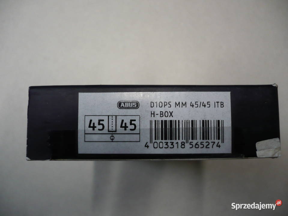 wkładka patentowa antywłamaniowa klasy C ABUS Dom i Ogród śląskie