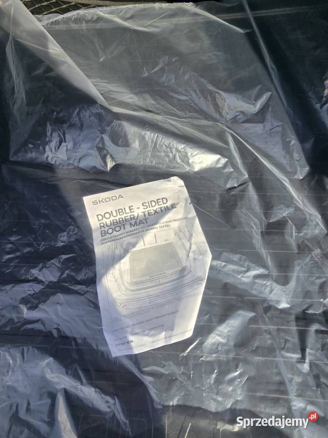 Oryginalana mata bagażnika Skoda Kodiaq 2 mazowieckie Warszawa
