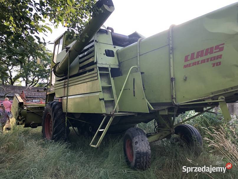 kombajn zbożowy Claas mercator 70 sieczkarnia Kosów Lacki sprzedam