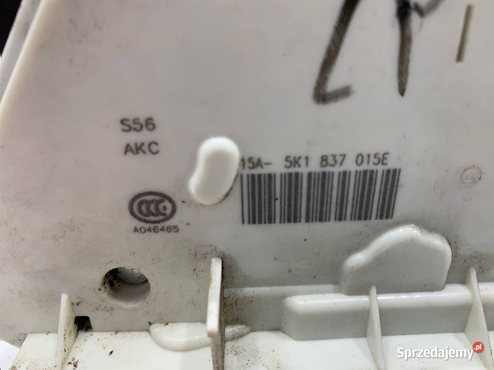 ZAMEK DRZWI LEWY PRZÓD VW GOLF VII Hatchback podkarpackie