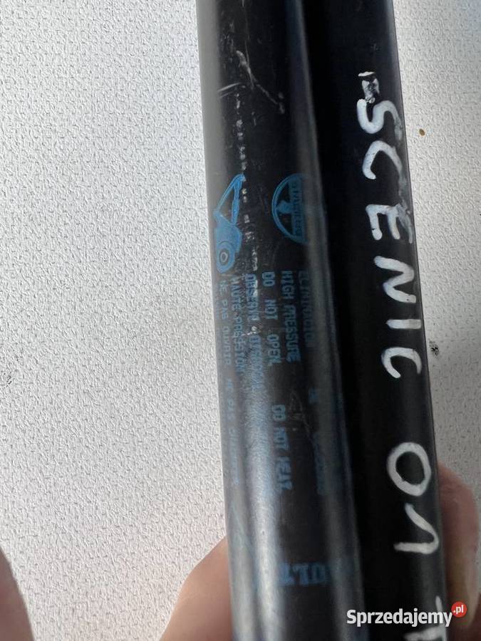 amortyzatory teleskopy tylnej klapy Renault Ostrzeszów