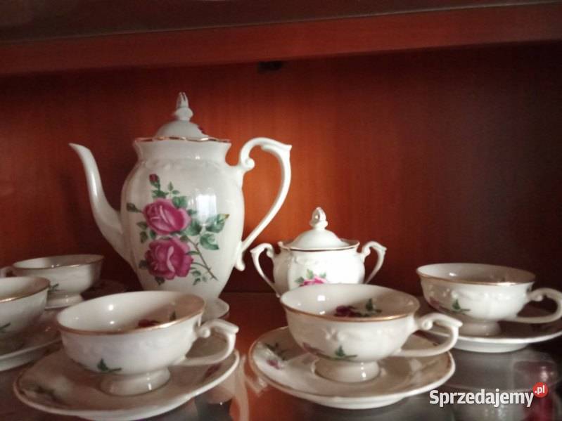 Zestaw kawowy PT Tułowice retro serwis Tułowice Łódź