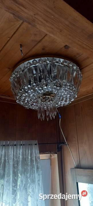 Elegancki kryształowy żyrandol 2 Wysyłka łódzkie Skierniewice