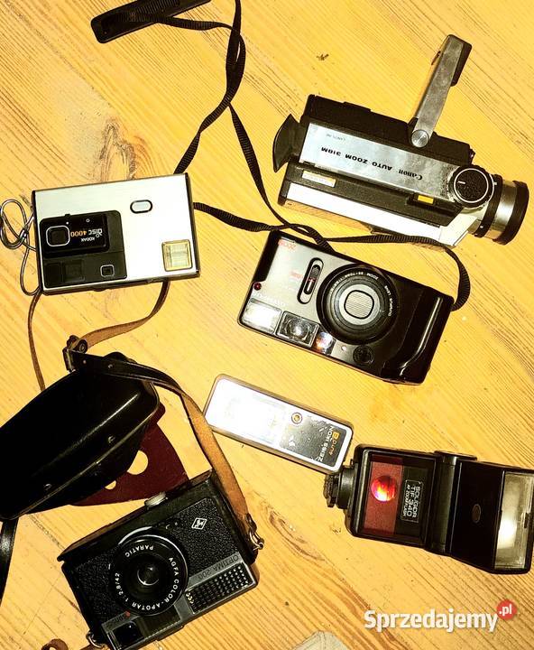 Sprzedam aparaty i kamery Kadzidło