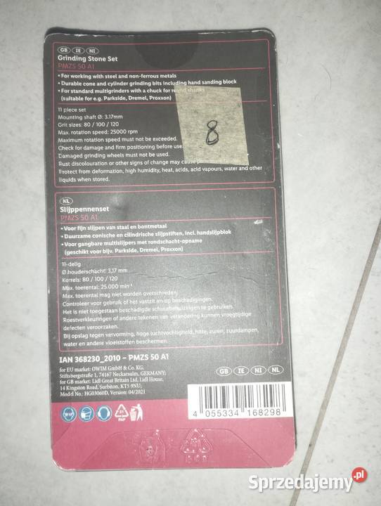 Parkside zestaw do miniszlifierki Nowy Warlubie