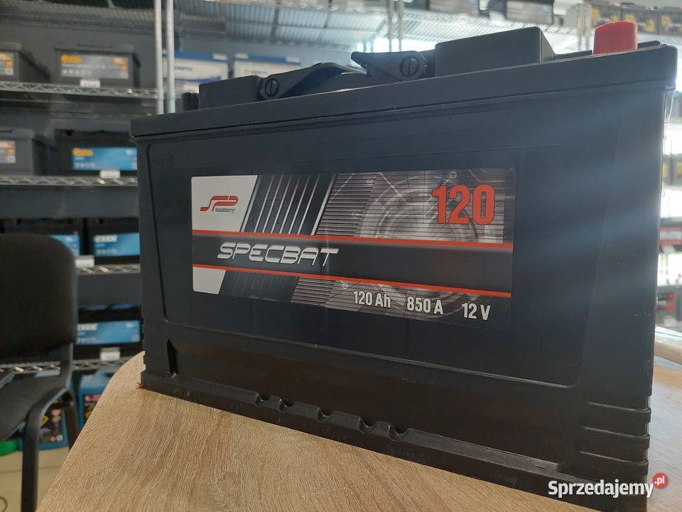 Akumulator SPECBAT AGRO 120Ah 850A EN PRAWY PLUS warmińsko-mazurskie Ełk