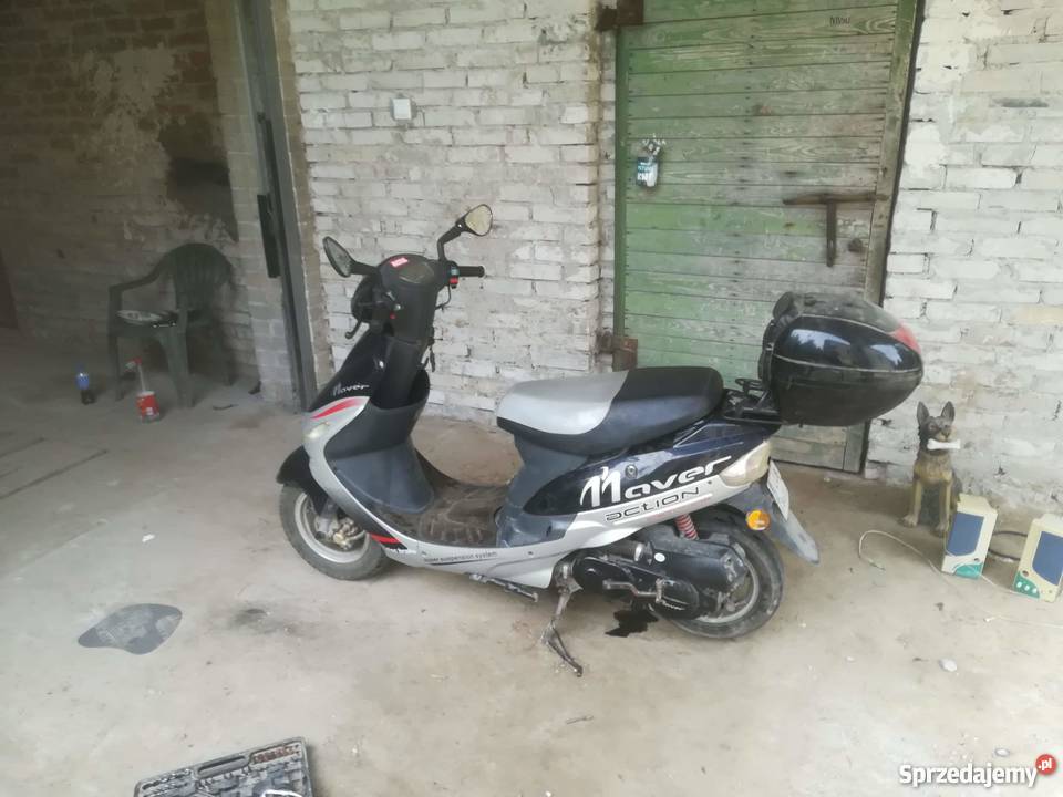 Skuter maver 4t bez papierów lubelskie Lublin sprzedam