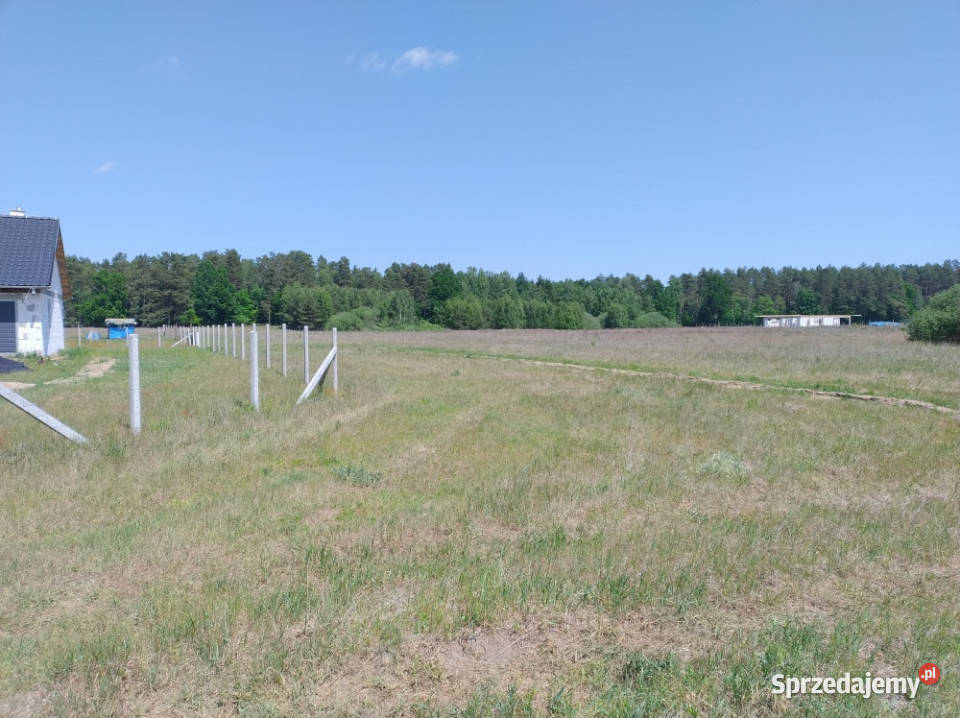 Działka z wydanymi warunkami zabudowy Krosino