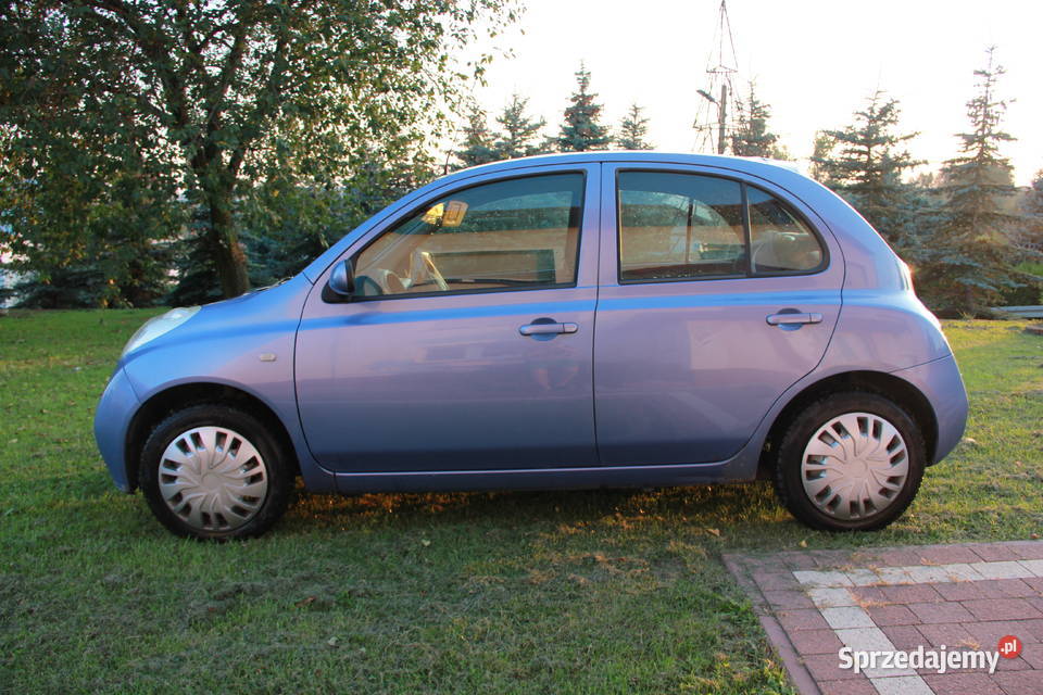 Nissan Micra 2003 12 benzyna 65 wielofunkcyjna kierownica Nosówka