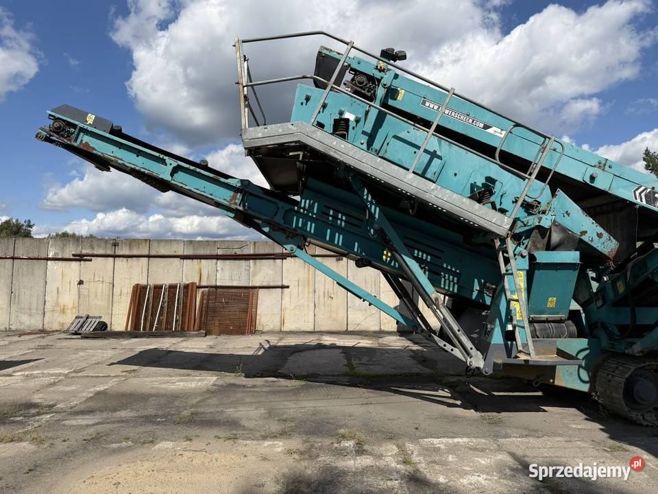 Przesiewacz wibracyjny Powerscreen Chieftain Zator