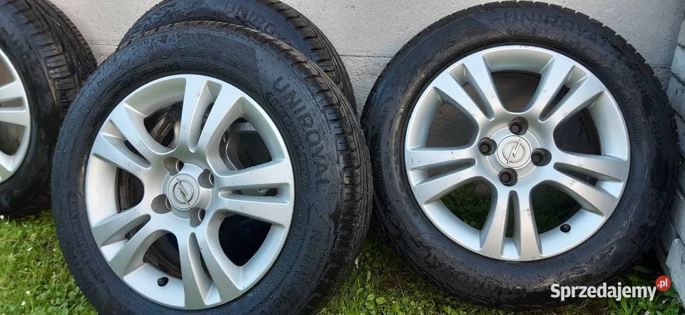Koła aluminiowe GM z oponami letnimi 18565R15 w Bielsko-Biała