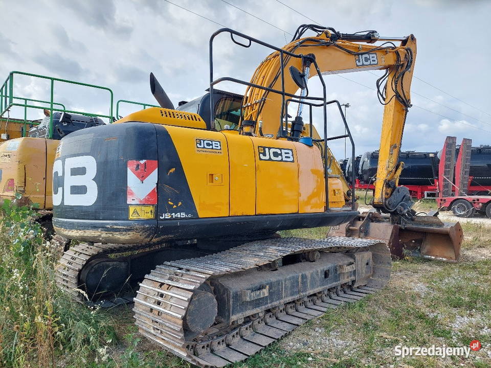 Koparka gąsienicowa JCB JS 145LC 4800 MTH238648 pełny VAT Motoryzacja Kraków