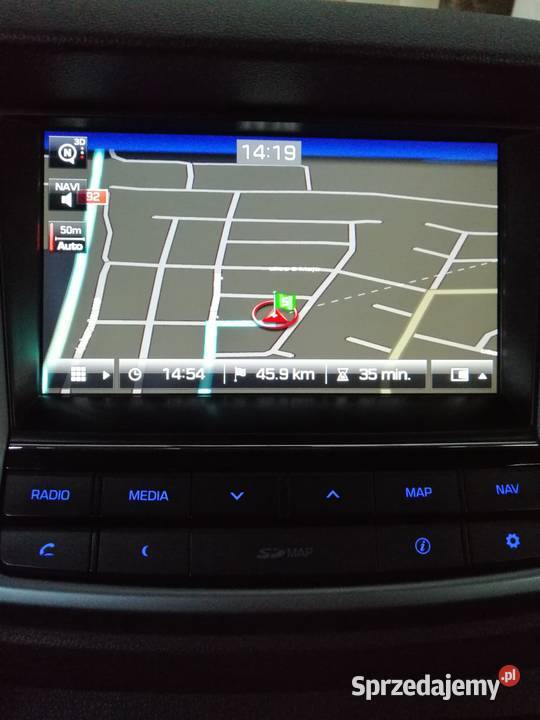 Hyundai Tucson i20 KIA Sportage Ceed mapy nawigacji karta