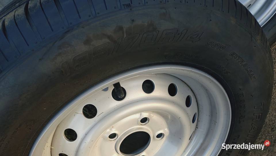 Sprzedam NOWE koła do przyczepy 19570R14 96N Jaworzno