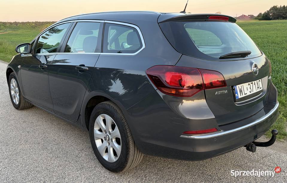 Opel Astra J Kombi Bezwypadkowa DUŻY SERWIS immobilizer Wieliszew