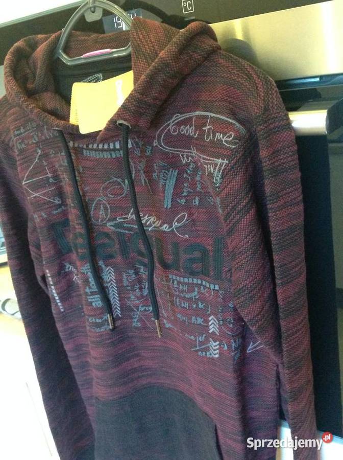 Bluza z Kapturem Męska DESIGUAL r M nowa
