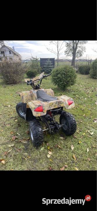 Quad 125 31 złoty Rawa Mazowiecka