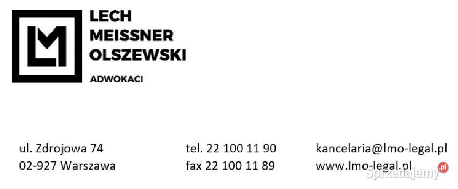 Syndyk ogłasza konkurs ofert na nabycie z wolnej mazowieckie