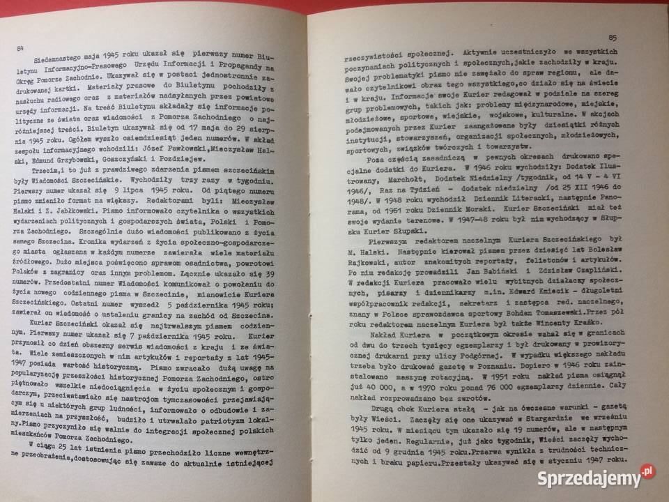 3092 25 Lat Prasy Na Ziemiach Zachodnich I