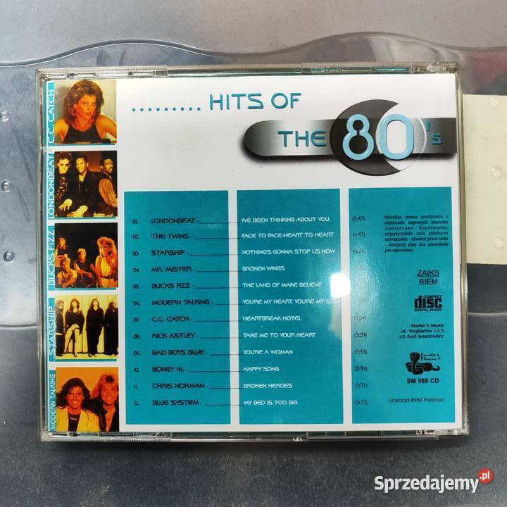 Hits of the 80s various artists CD Białystok