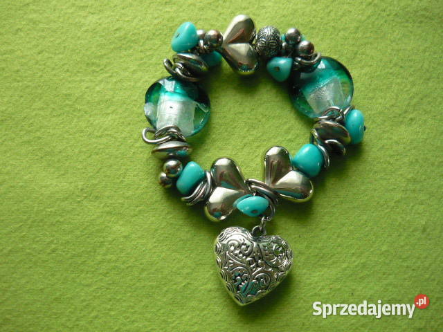 Bransoletka z sercem
