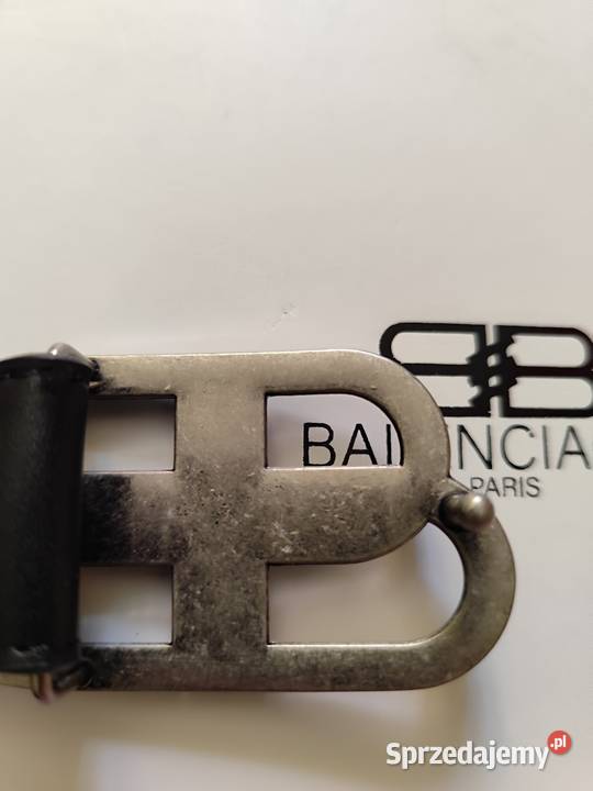 Pasek Balenciaga 3cm Moda i Styl Legnica sprzedam