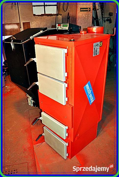 Kocioł Piec 15 kW do 120mz Podajnikiem stal Olsztyn