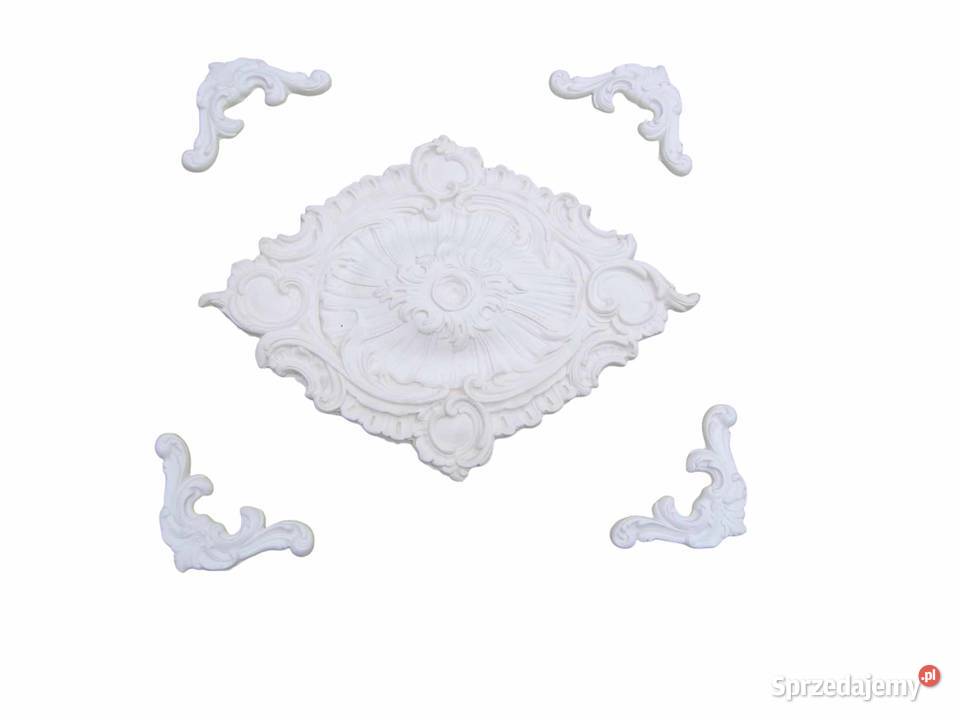Rozeta gipsowa sztukateria z gipsu dekory Wrocław