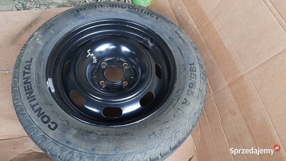 koło zapasowe 15 dojazdowe ford 4x108 et27 19565 Koła dojazdowe