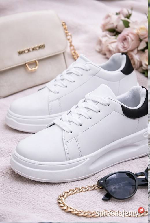 Eleganckie białe sneakersy na modnej Koszalin