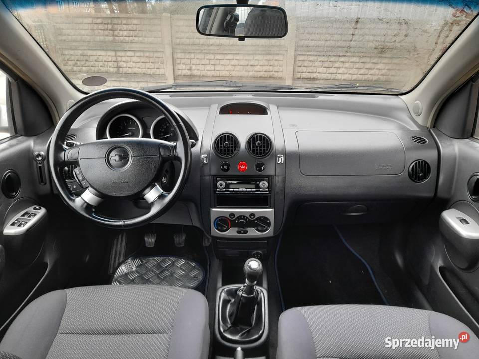 Śliczny Chevrolet Aveo 14 8v BenzynaKLIMA 174 174000km Zduńska Wola