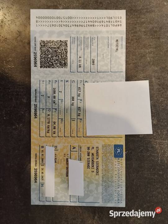 Rama harley davidson roat king turing flhr Sieradz