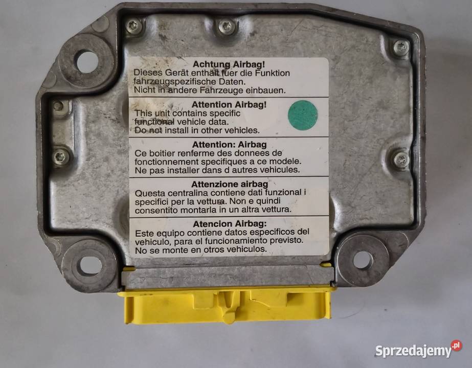 Sterownik poduszek airbag Porsche osobowe Wrocław sprzedam