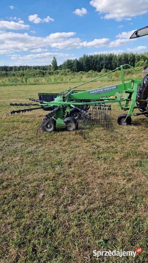 Zagrabiarka Deutz Fahr Oryginał mazowieckie Ogrodniki