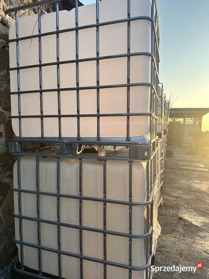 Pojemnik na wodę paliwo działkę MAUZER 1000L IBC Zbiorniki na deszczówkę Radomsko