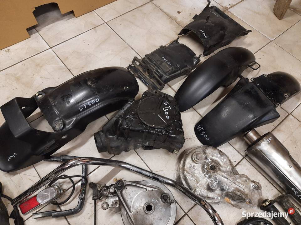 Honda Shadow VT 500 części tarcza wydech wiązka dolnośląskie Jelenia Góra
