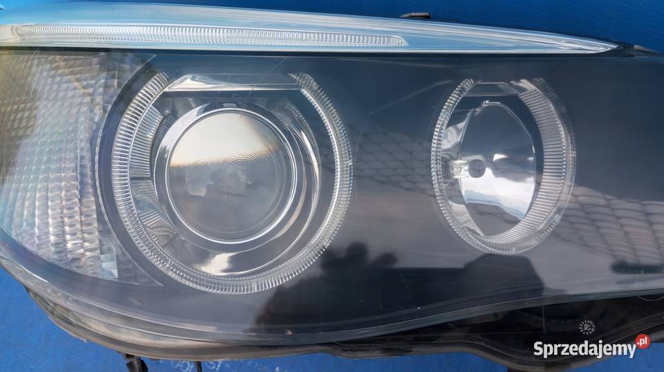 LAMPA PRAWY PRZÓD EU XENON BMW 5 E60 E61 Nowy Tomyśl
