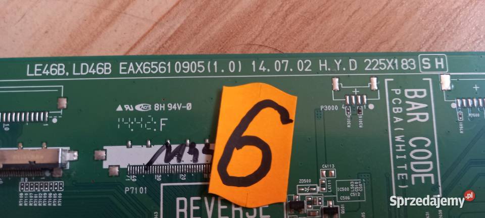 Płyty główne LG Samsung Philips 100 sprawne Karlino